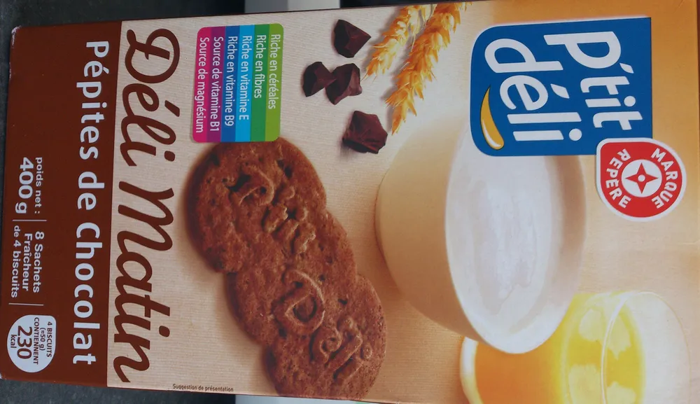 Déli Matin Pépites de chocolat