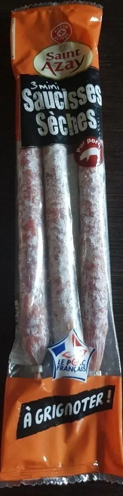 MINI SAUCISSES SECHES 3 x 50 gr