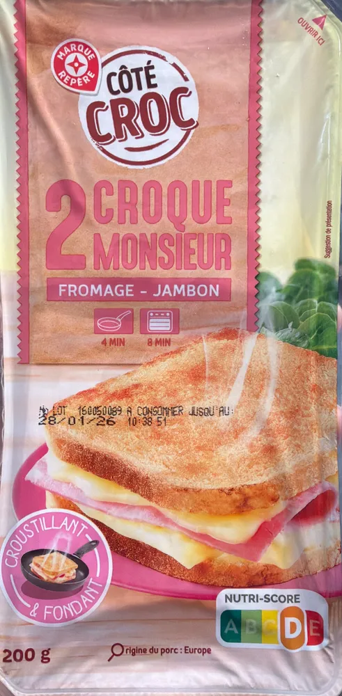 2 Croque Monsieur