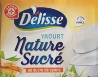 Yaourt nature au sucre de canne