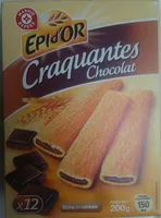 Tartines fourrées craquantes au chocolat