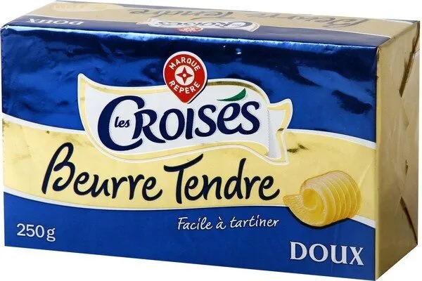 Beurre tendre doux 82% mg