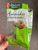 Amandes decortiquées
