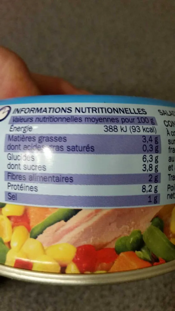 Salade américaine au thon