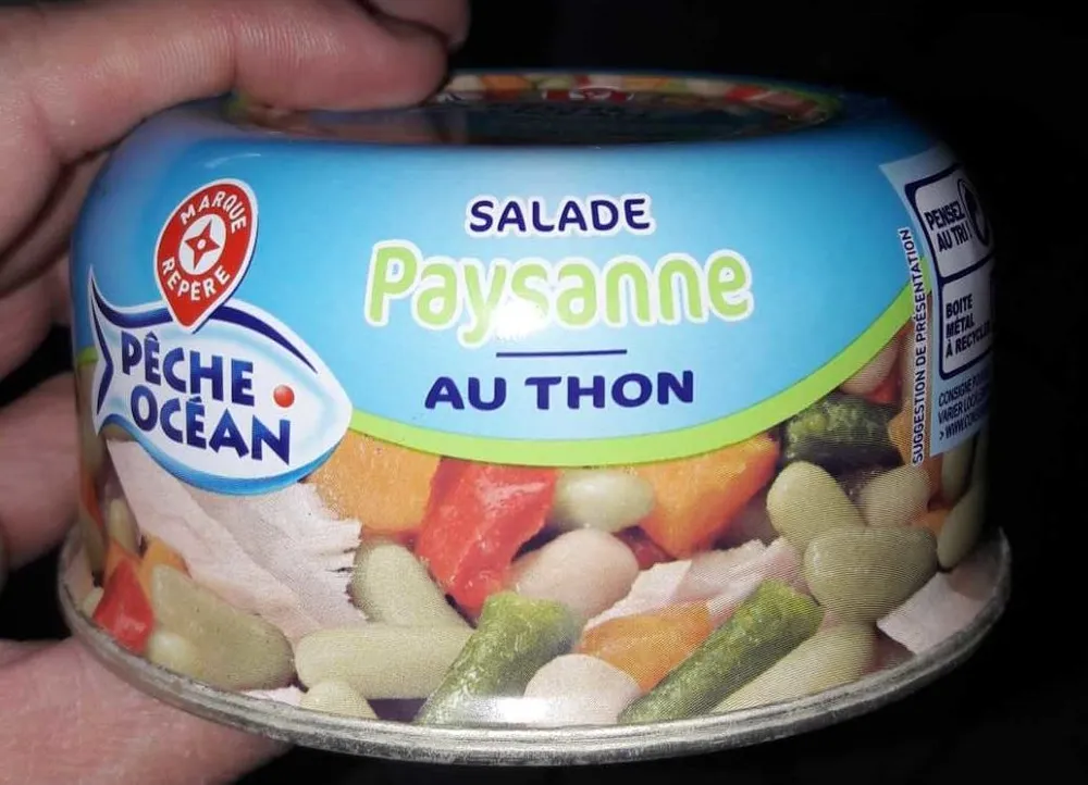 Salade paysanne au thon
