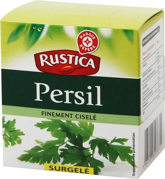 Persil coupé surgelé