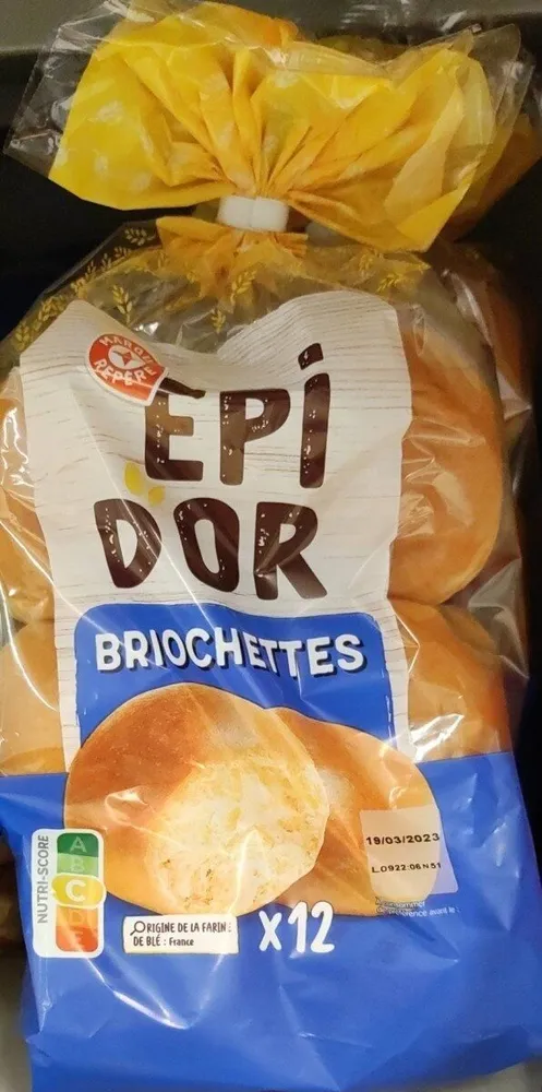 12 Briochettes rondes