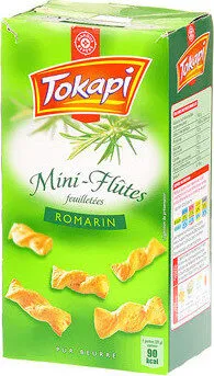 Mini-flûtes Feuilletées Romarin Pur Beurre -