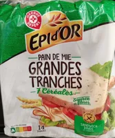 Pain de mie Grandes tranches 7 Céréales