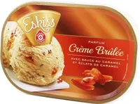 Crème glacée crème brûlée