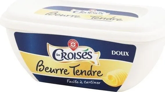 Beurre tendre doux 82% mg