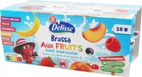 Yaourt brassé pulpe fruits