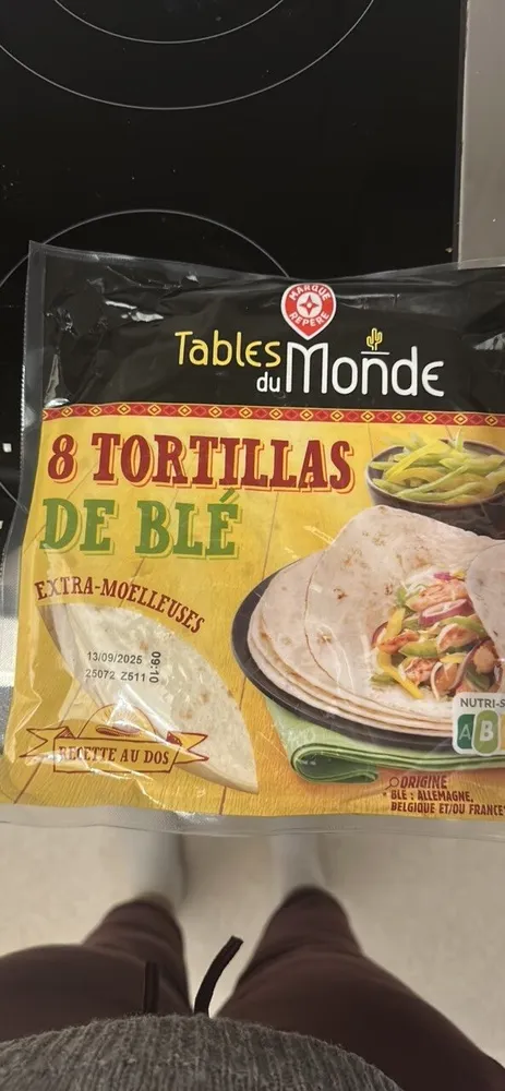 Tortillas de blé