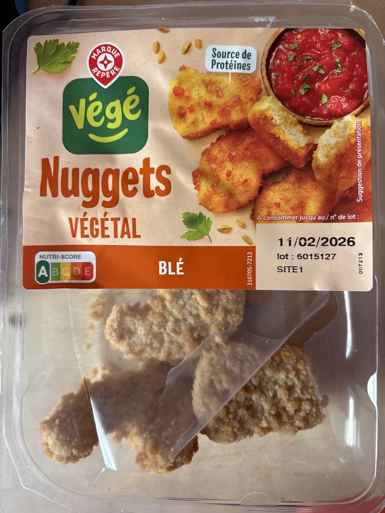 Nuggets végétal