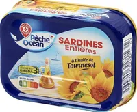 Sardines entières à l'huile de tournesol