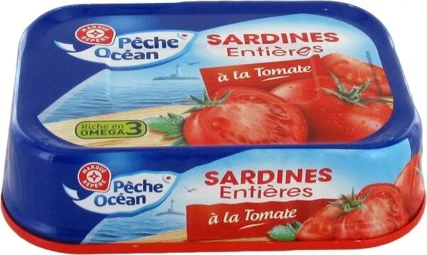 Sardines entières à la tomate