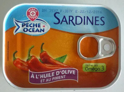 Sardines à l'huile d'olive et au piment