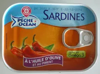 Sardines à l'huile d'olive et au piment