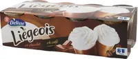 Liégeois chocolat café x 8