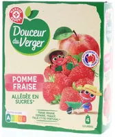 Pomme Fraise allégée en sucres