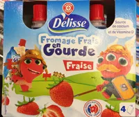 Fromage frais à la fraise déli'pocket