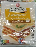 Lasagnes à la bolognaise