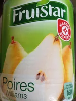 Poires williams sirop