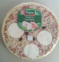 Pizza chèvre lardons