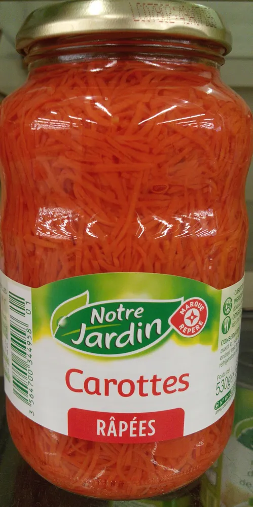 Carottes râpées
