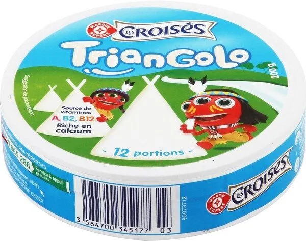Fromage fondu boîte ronde 20% Mat. Gr. portions