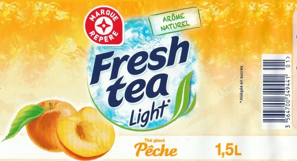 Thé à la pêche light