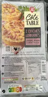 Quiches lorraines à la crème