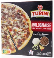 Pizza Turini Bolognaise, Cuite sur Pierre 400 gr