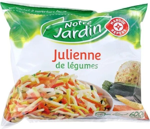 Julienne de légumes