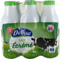 Lait écrémé bouteille