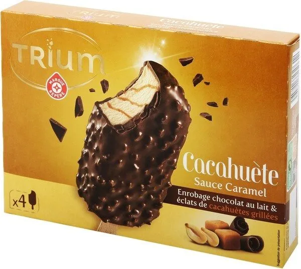 Trium cacahuète sauce caramel
