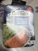 Filet de saumon et purée de brocolis