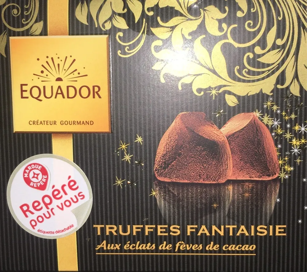 Truffes Fantaisie aux éclats de fève de cacao