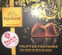 Truffes Fantaisie aux éclats de fève de cacao