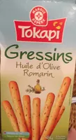 Gressins huile d'olive romarin