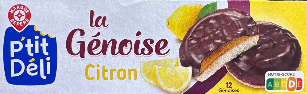 La génoise citron