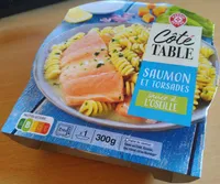 Saumon et Torsades sauce a l’Oseille