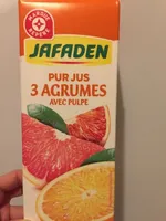 Pur jus 3 agrumes avec pulple