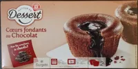 Coeurs fondants chocolat x 2