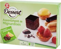 Assortiment de mignardises x 12
