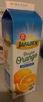 Jafaden : Pur Jus d'Orange sans Pulpe