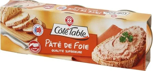 Pâté de foie pur porc x 3