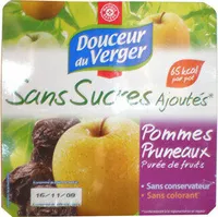 Purées pomme pruneaux