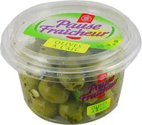 Olives à L'ail denoyautées