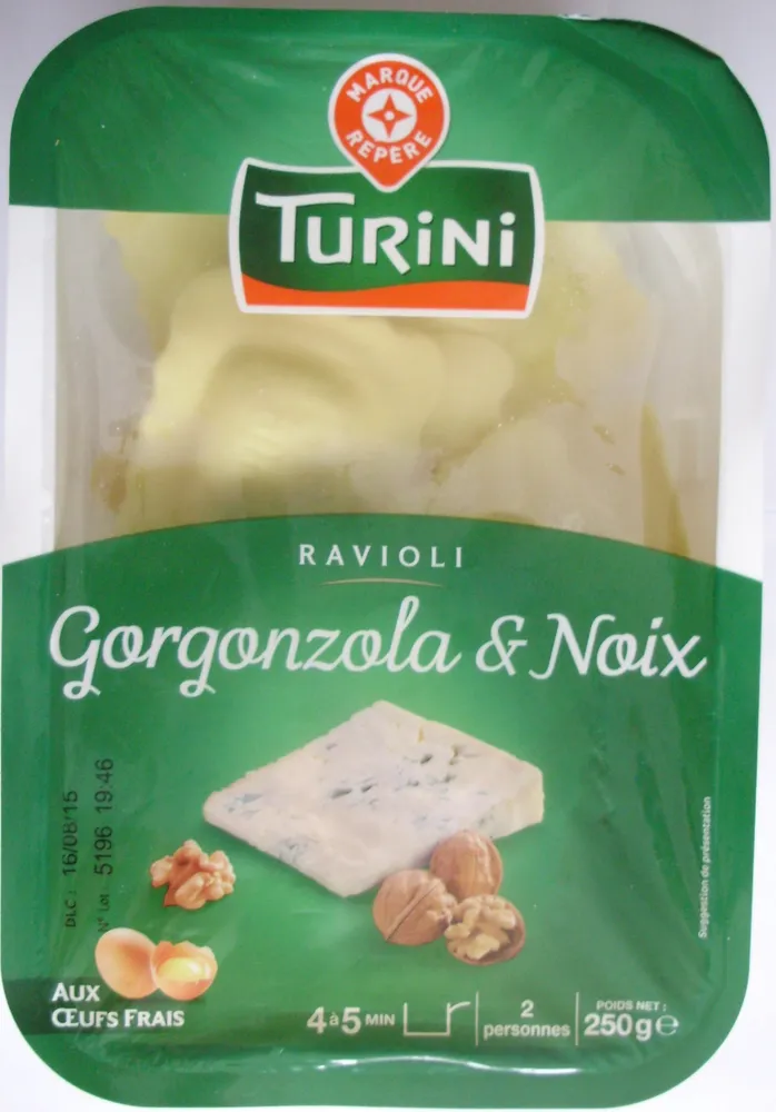 Ravioli gorgonsola noix
